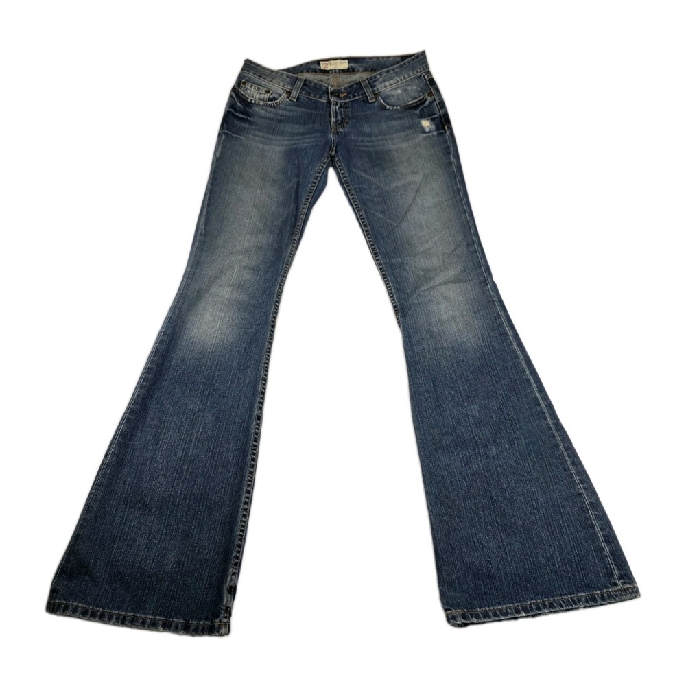 BKE Jeans Womens Size 33x36 Starlite Low Rise Bootcut Blue Denim Pants